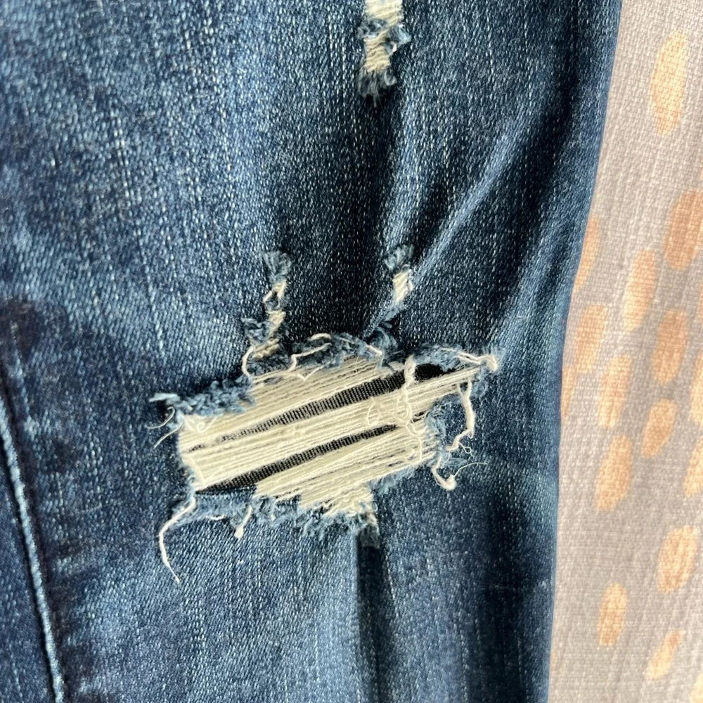 SOLD OUT EUC Abercrombie Ultra High Rise Super Skinny Ankle Jeans LONG Sz24/00 - Picture 2 of 4